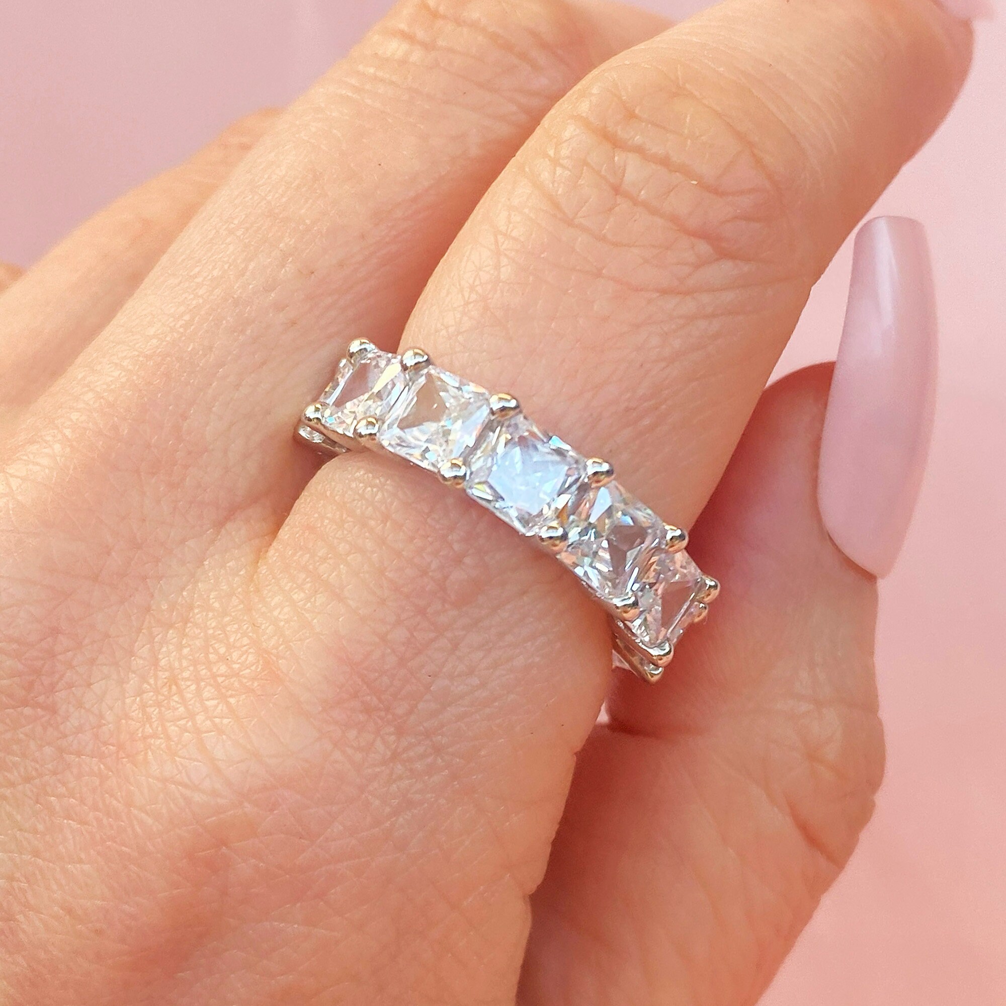 Chunky 2024 eternity ring