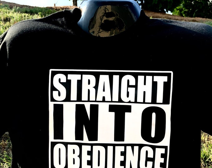 Black Obedience Tee