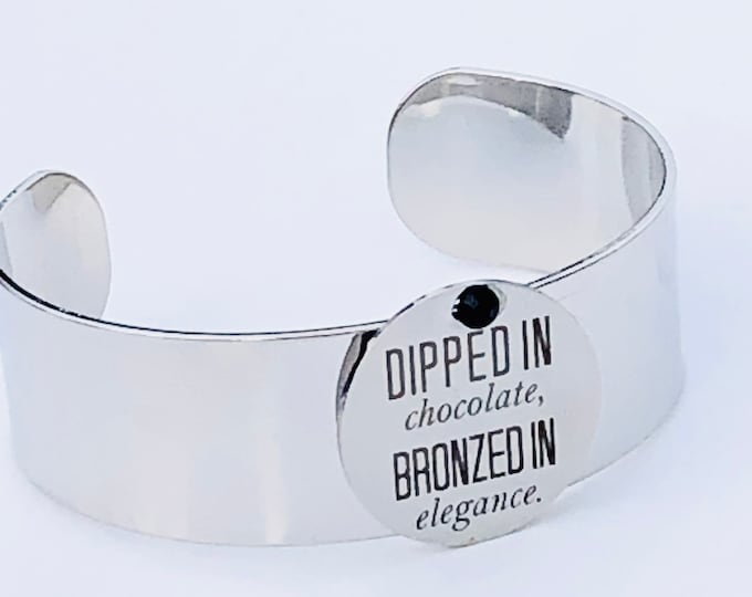 Dipped in Bronze Cuff Bracelet