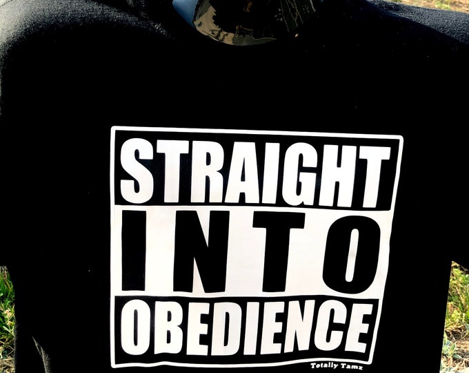 Unisex Obedience Tee (Black)