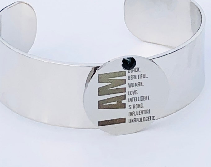 I AM Cuff Bracelet