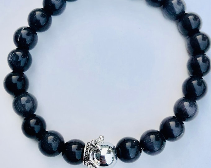Male Black Cat Eye Signature KB