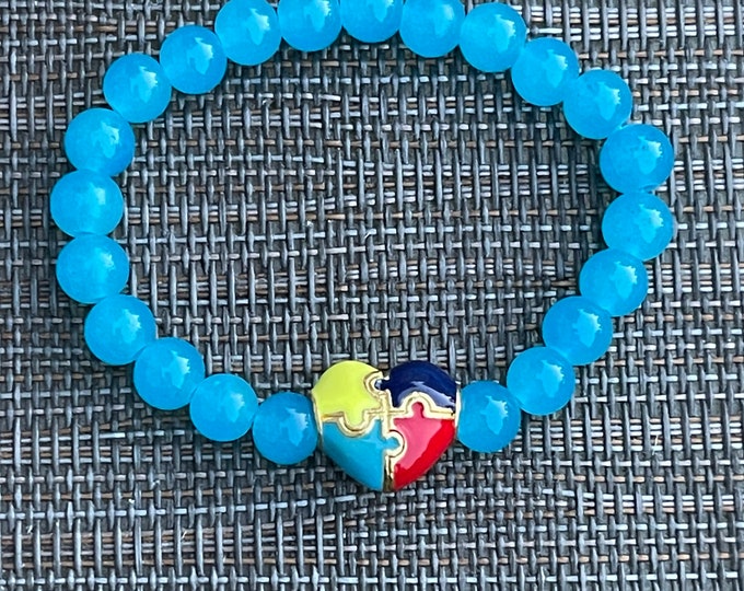Blue Autism Awareness (Heart)