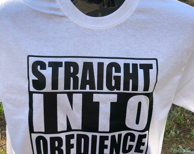 Unisex Obedience Tee (White)