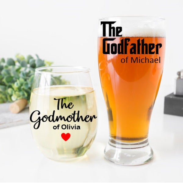 Godparents gift, Baptism gift, Godfather gift idea, Godparents gift, proposal idea for godparents, gift for godparents, the godfather