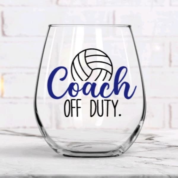 Volleyball Coach Gift, Volleyball coach birthday gift, Birthday gifts, Personalized Gift, Coach Gift, Coaching staff gifts, Coach off duty