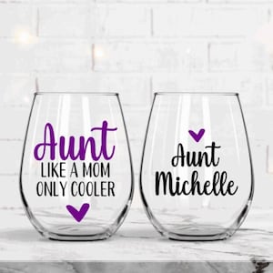 Aunt gifts, Mother’s Day gift for aunt, favorite aunt, auntie gifts, Christmas gift for aunt, aunt birthday gift, like a mom only cooler