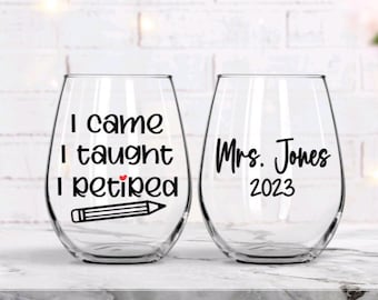 Teacher Retirement, Teacher Retirement Party Gifts, Retirement Gifts for Women, Retired Teacher, Retired Teacher Gifts