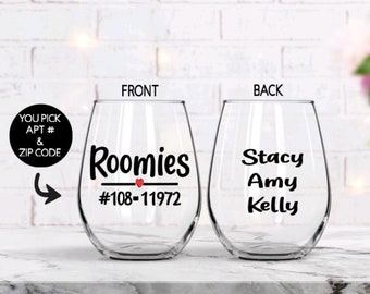 New Roommate gift, birthday gift, College roommate gift, New Apartment, Best friends gift, Roomies gift, best roommate ever