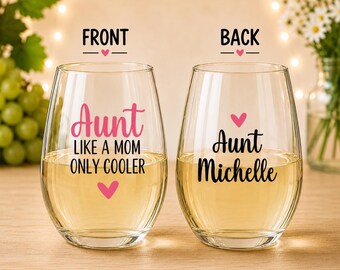Aunt gifts, Mother’s Day gift for aunt, favorite aunt, auntie gifts, Christmas gift for aunt, aunt birthday gift, like a mom only cooler