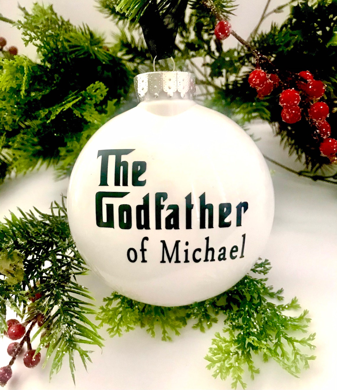 Godfather Christmas Ornament 