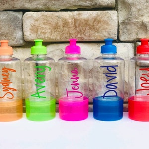 Kids Water Bottles Personalized, Kids Water Bottle, Kids Team Gifts, Kids Name Water Bottle, Birthday Party Favors, Snack Cups, toddler cup