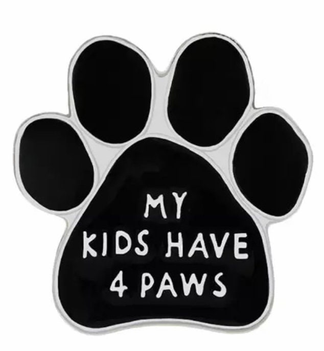 My Kids Have Paws Personalized Dog Decal - nany_shops