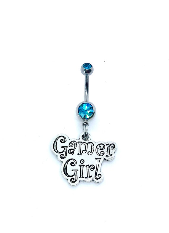 Gamer Girl Belly Bar Navel Piercing Jewellery Ideal Birthday Gift