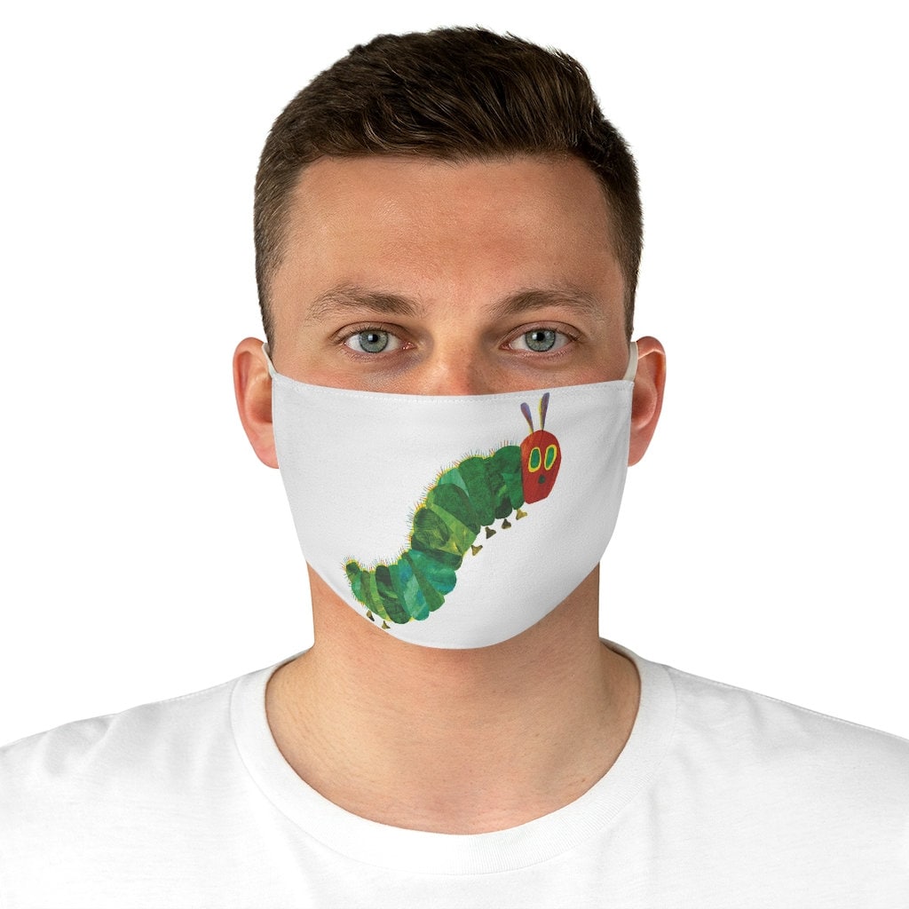 The Very Hungry Caterpillar Face Mask eric carle wormy | Etsy