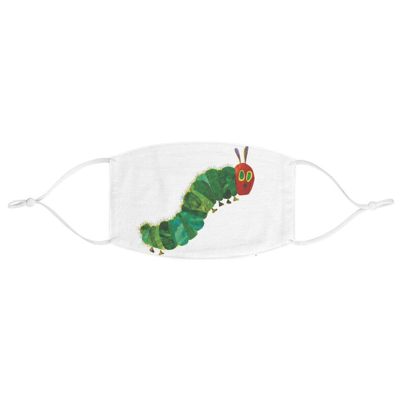 The Very Hungry Caterpillar Face Mask eric carle wormy | Etsy