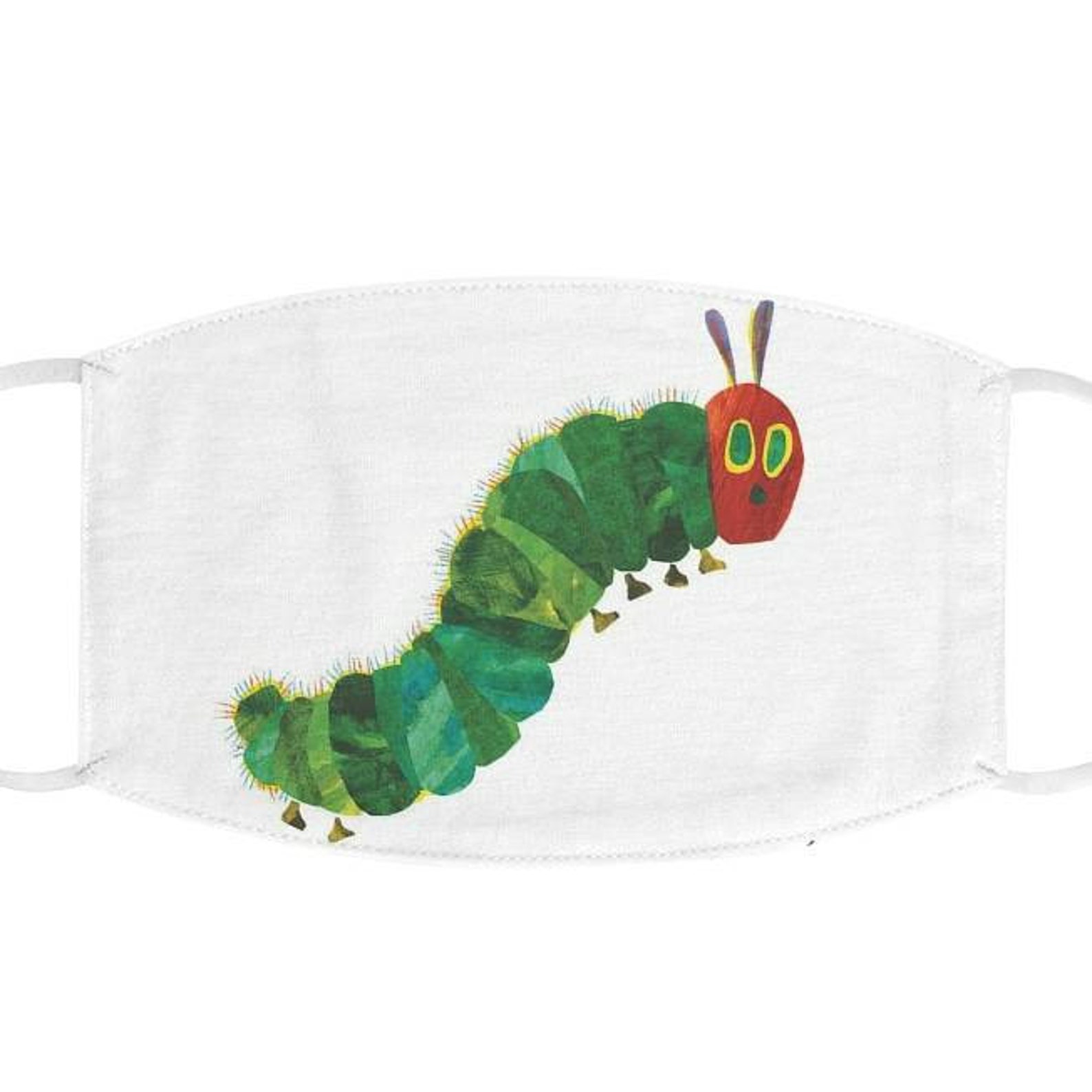 The Very Hungry Caterpillar Face Mask eric carle wormy | Etsy