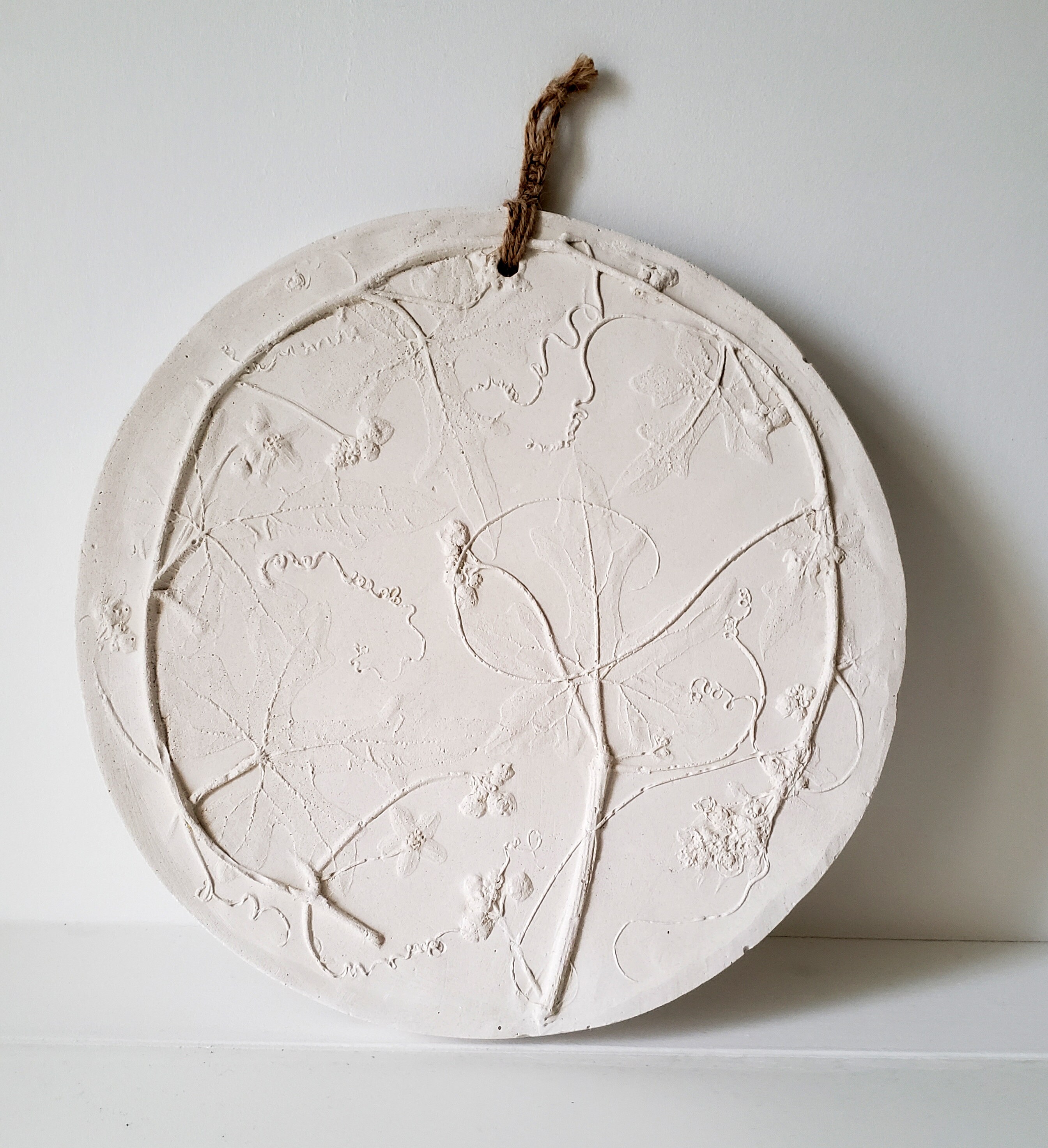 Tableau Végétal en Plâtre