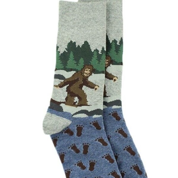 Bigfoot Socks (Patterson–Gimlin version) | Women's Bigfoot gift, Bigfoot Gift, Bigfoot svg | Bigfoot Sticker | Bigfoot Shirt | Bigfoot Hat