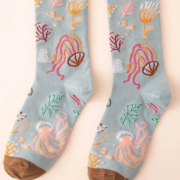 Jellyfish Socks, Jellyfish, Jellyfish Gift, Sea Life Gift, Jellyfish SVG, Jellyfish Clothing, Jellyfish earrings, Jellyfish necklace