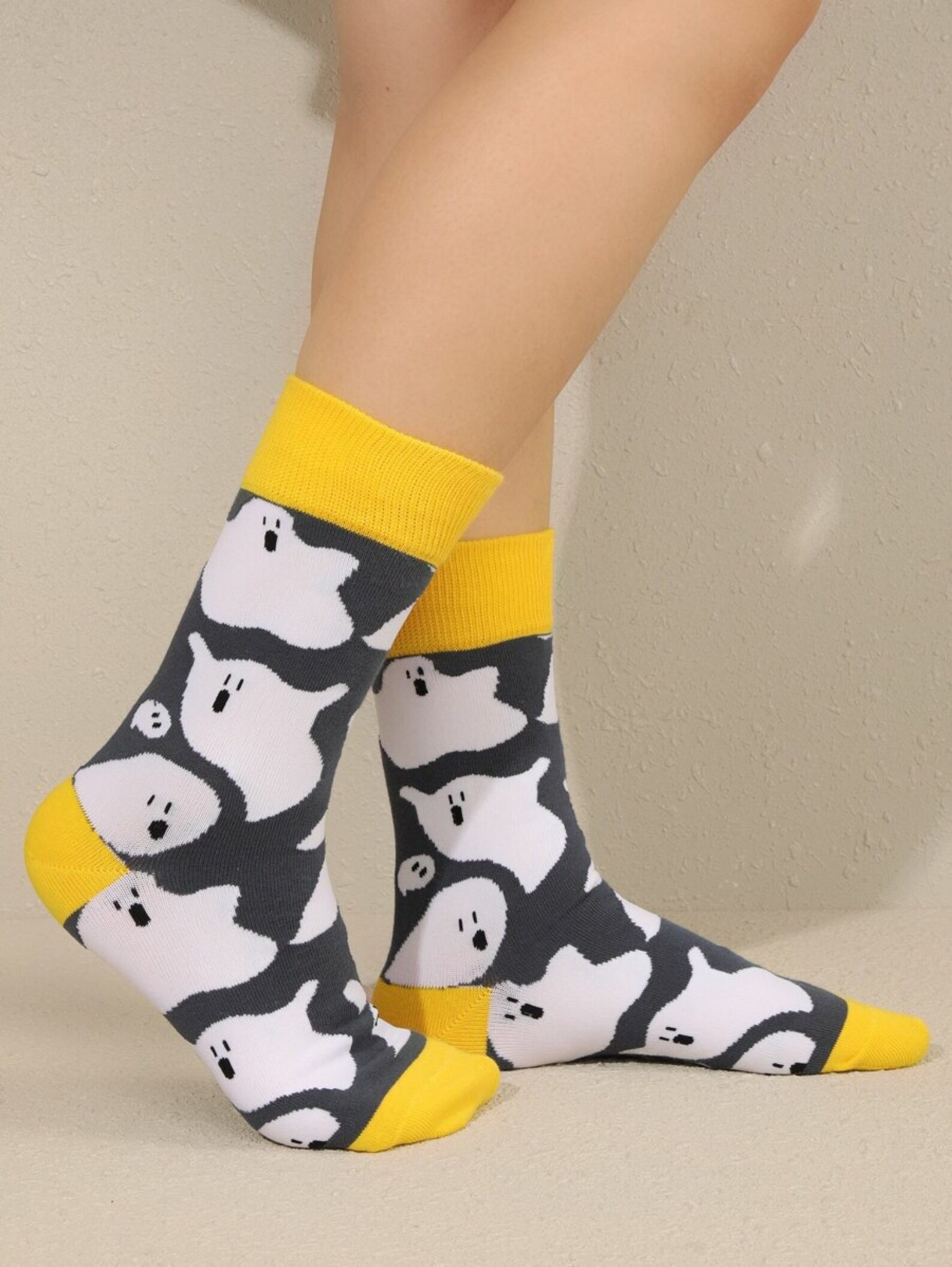 Ghost Socks Unique Socks Funny Socks Ghost Gift Weird Etsy