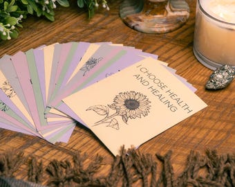 Health Affirmation Cards