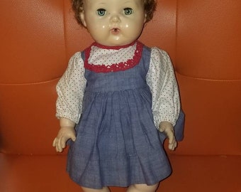 tiny tears doll 1950s value