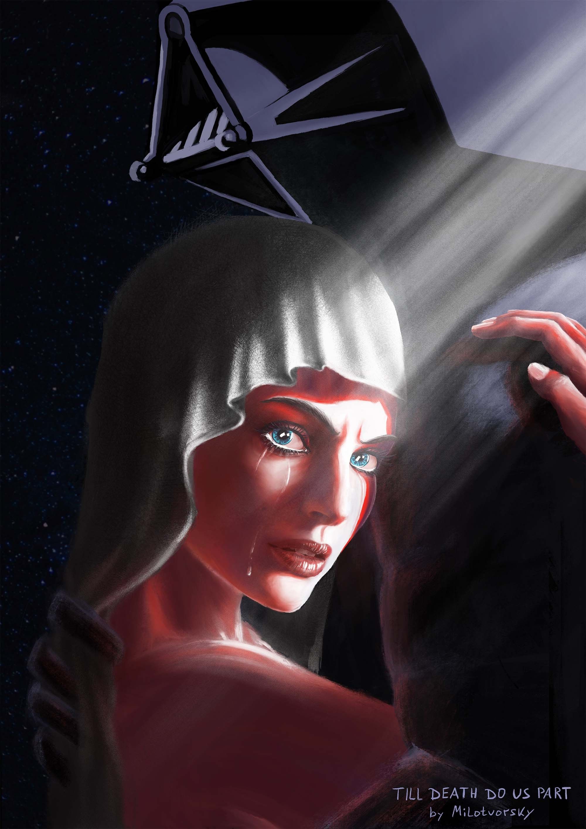Star Wars Anakin Skywalker Padme Amidala Princess Love Story Etsy