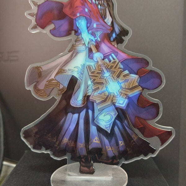 Crystal Exarch acrylic standee