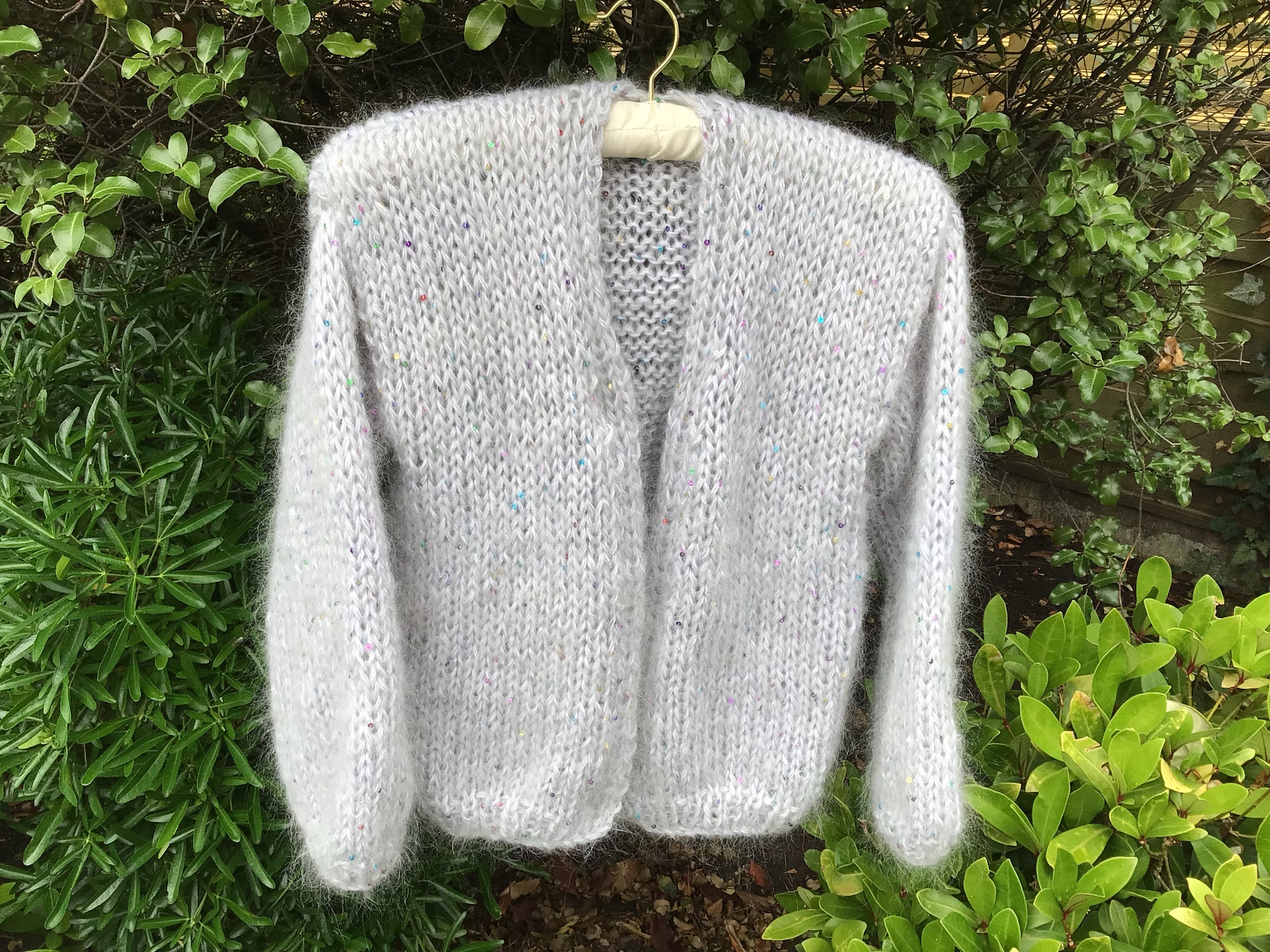 Sequin Spot Knitted Cardigan (2-8 Yrs)