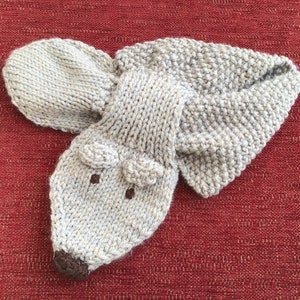 Kuscheliger Bärenschal - weich und warm - ideales Weihnachtsgeschenk