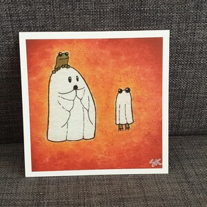Carte postale "Fantômes aux grenouilles #10"