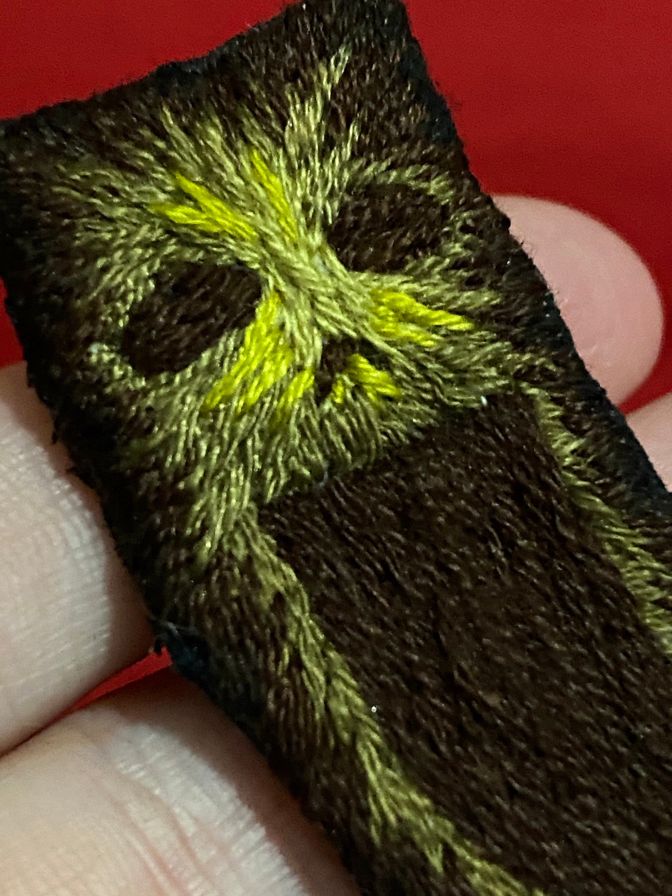 Creepy face horror embroidery pin  etsy Creepy face horror embroidery pin  etsy