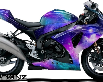 BIKESKINZ™ Outer Galaxy Motorcycle Vinyl Wrap