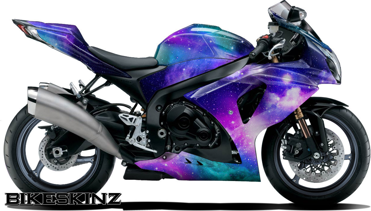 BIKESKINZ™ Outer Galaxy Motorcycle Vinyl Wrap - Etsy