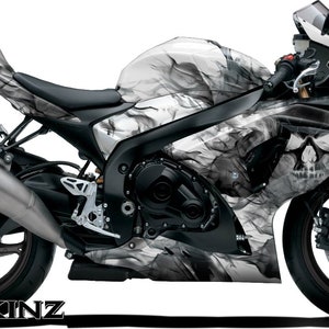 Vapor Lock Select Color Motorcycle Vinyl Wrap image 5