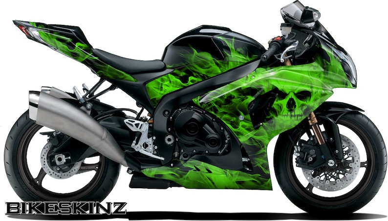 Vapor Lock Select Color Motorcycle Vinyl Wrap image 1