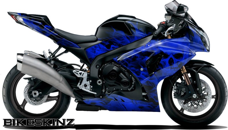 Vapor Lock Select Color Motorcycle Vinyl Wrap image 4