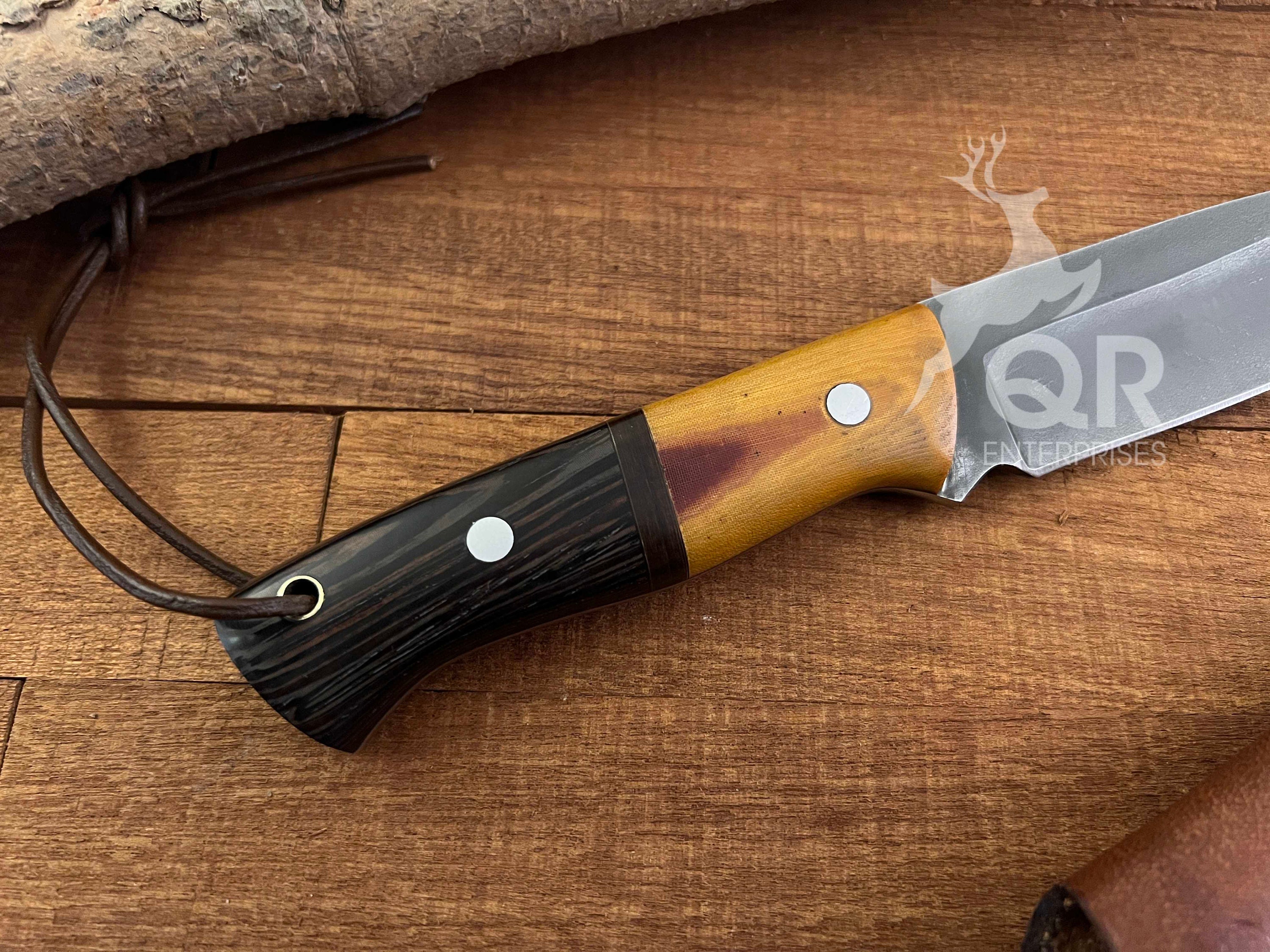 Artisan Crafted 1095 Steel Hunting Knife main image 0