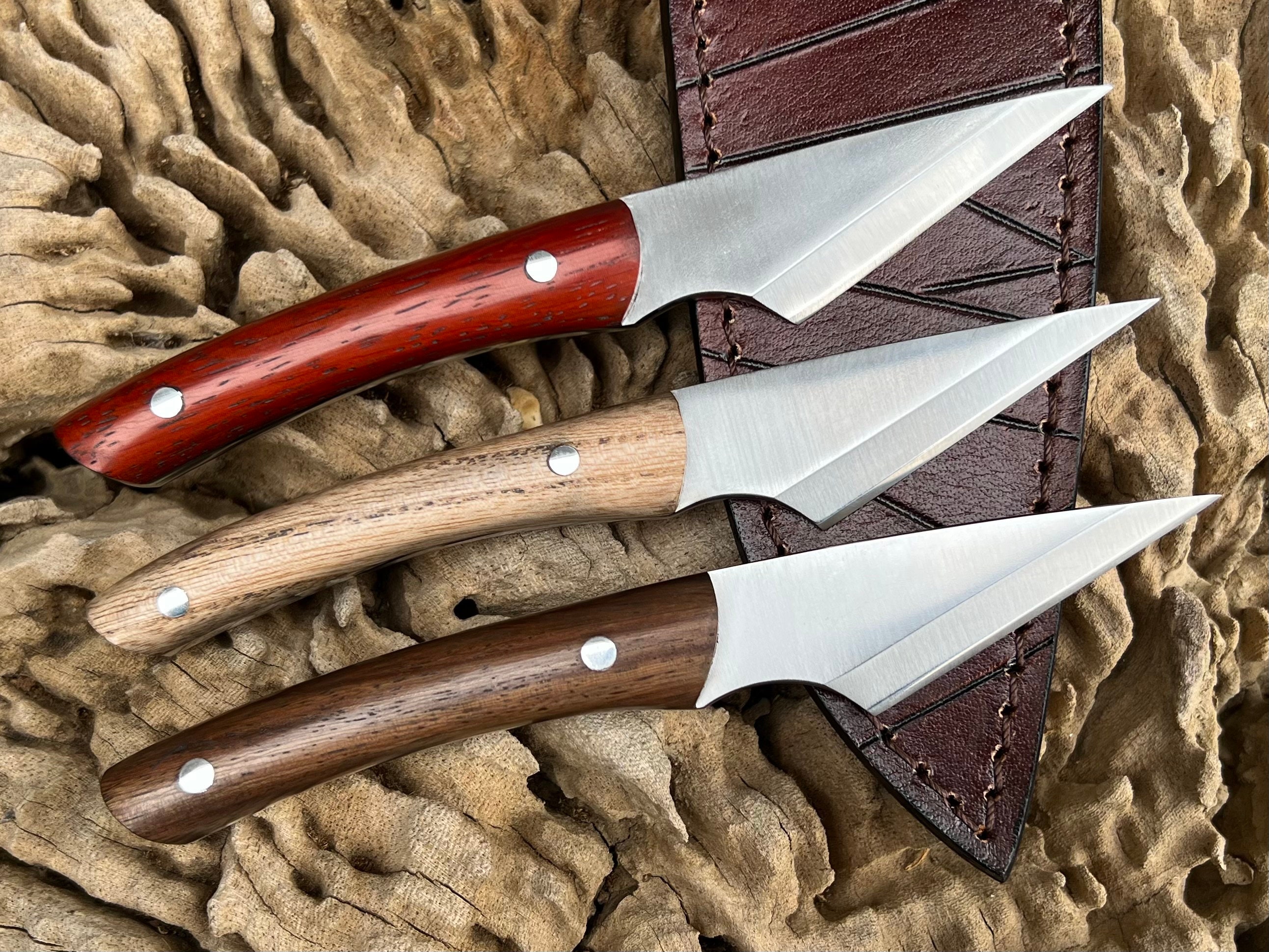 Siam Kiridashi.- Custom handmade neck knife from Thailand knife makers