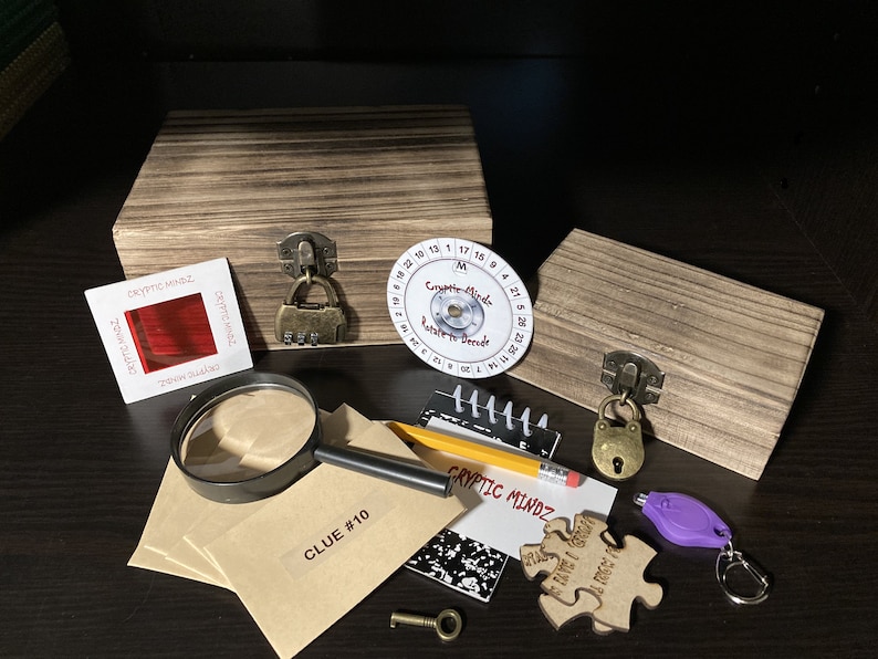 Escape Room in a Box for KIDS Etsy