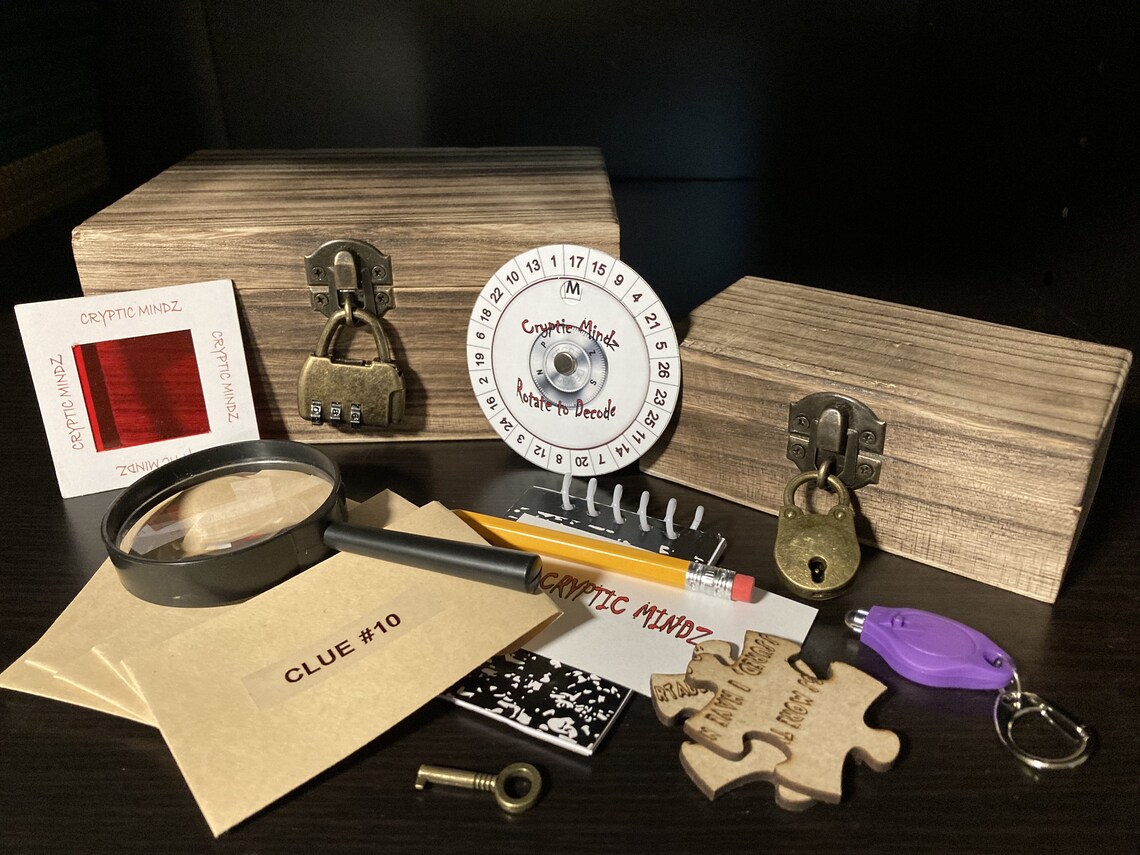 Escape Room in a Box for KIDS Etsy