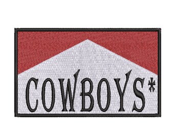 Embroidery Design: Retro Cowboys Rodeo