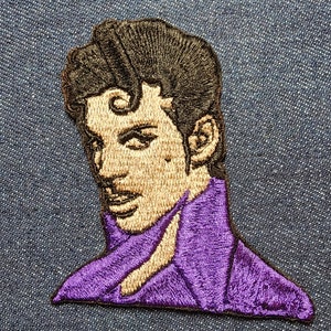 Prince Silhouette Iron On Patch