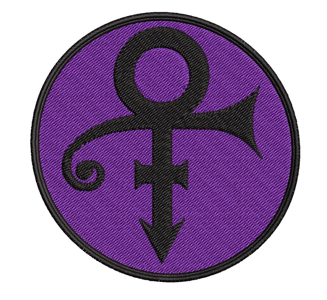 Embroidery Design Prince Circle Patch Etsy
