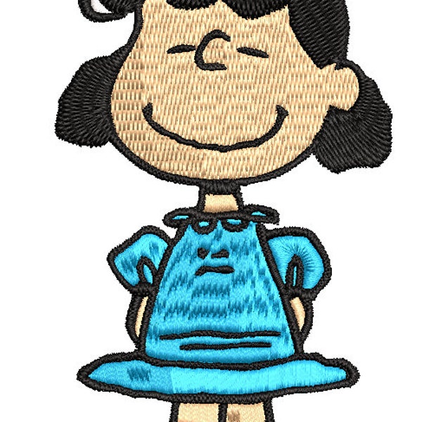 Embroidery Design: Peanut Lucy