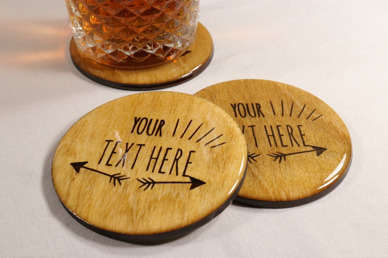 HighQuality Bulk Custom Coasters Personalized Laser Engraved Etsy