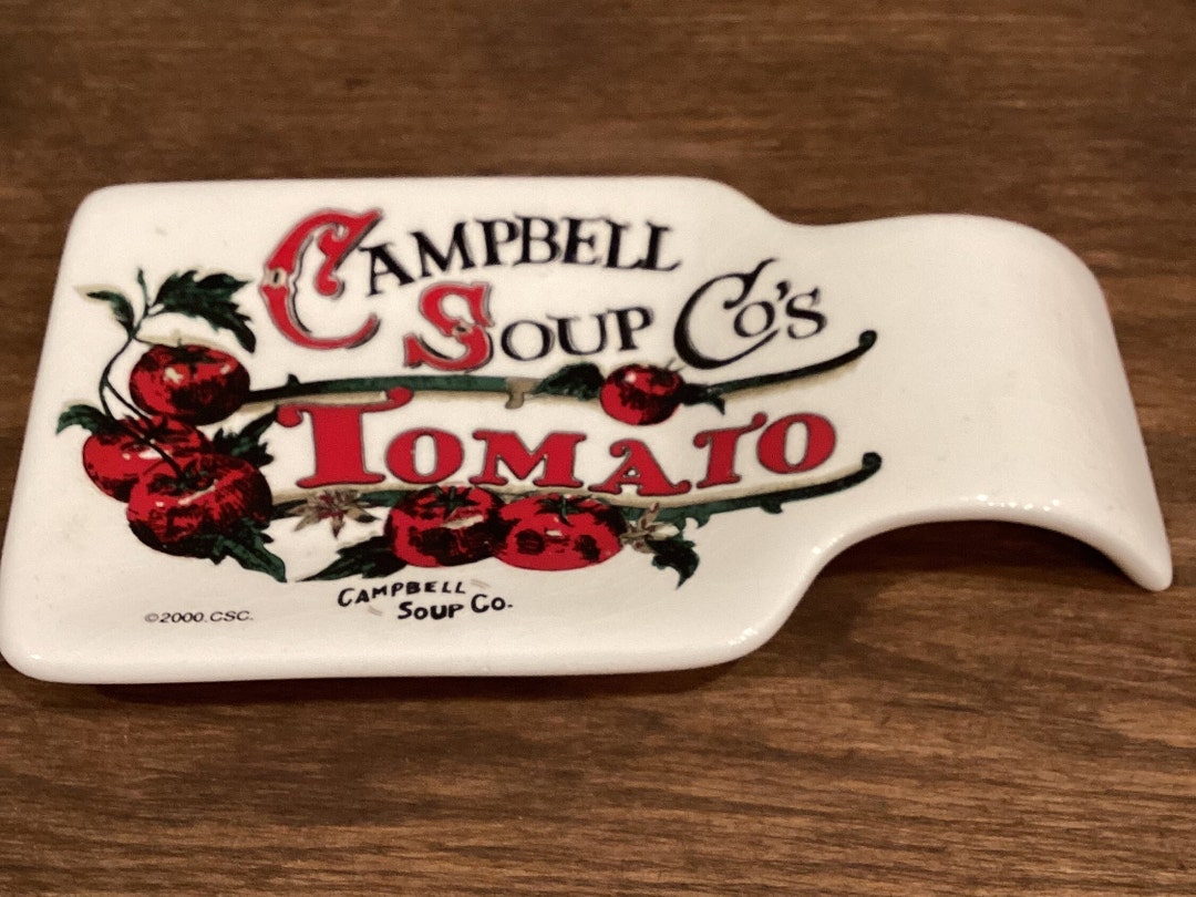 Vintage Campbell Soup Spoon Rest Etsy