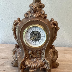 Vintage Handmade Mantle Clock