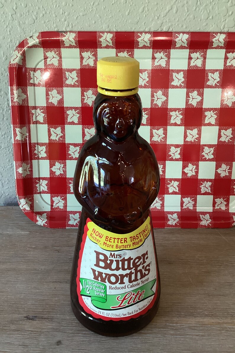 Vintage Mrs. Butterworth's Syrup Bottle Etsy